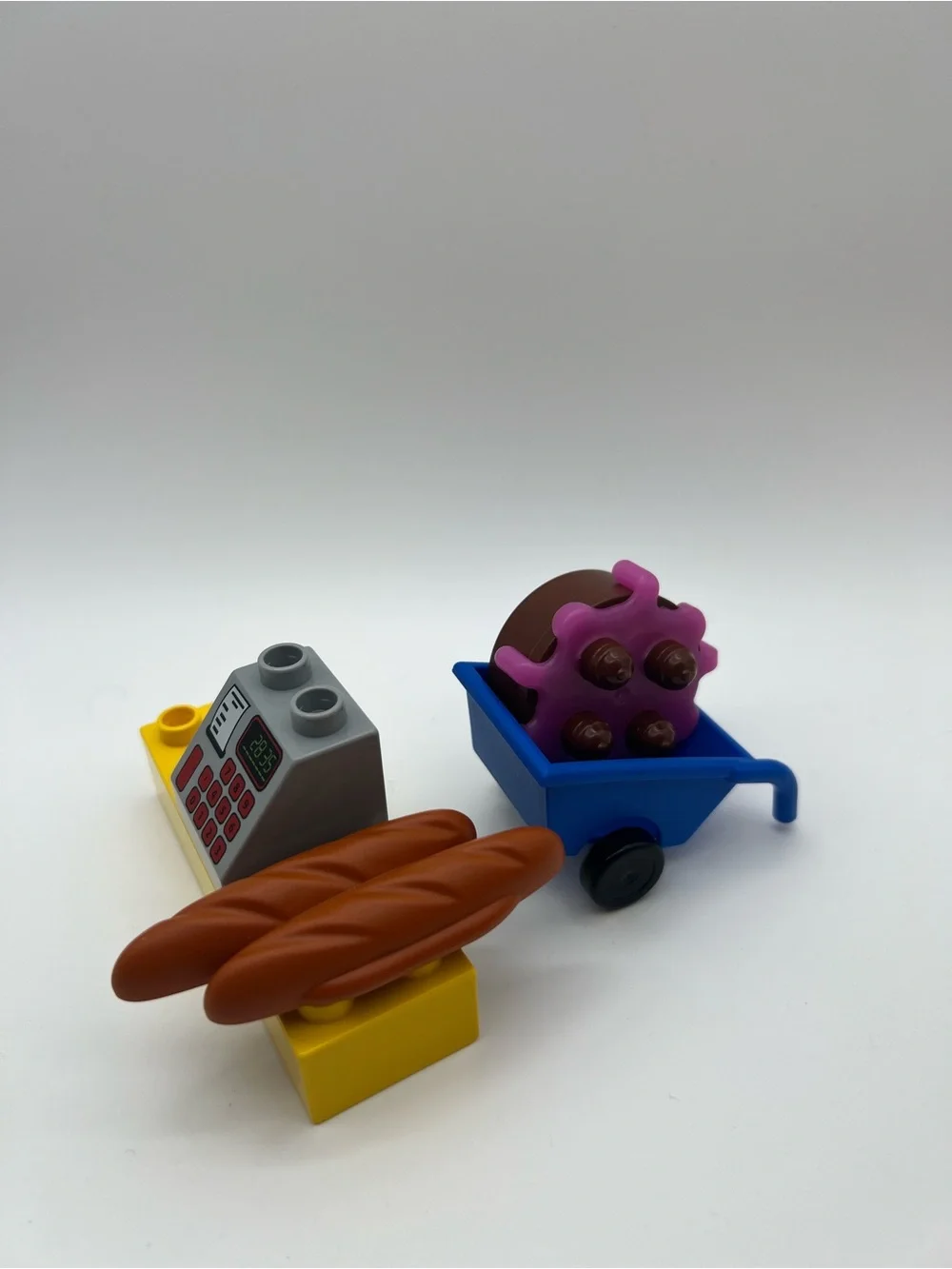 LEGO DUPLO Supermarket - Shop, 2 figures, pretend play food - Toddler toy